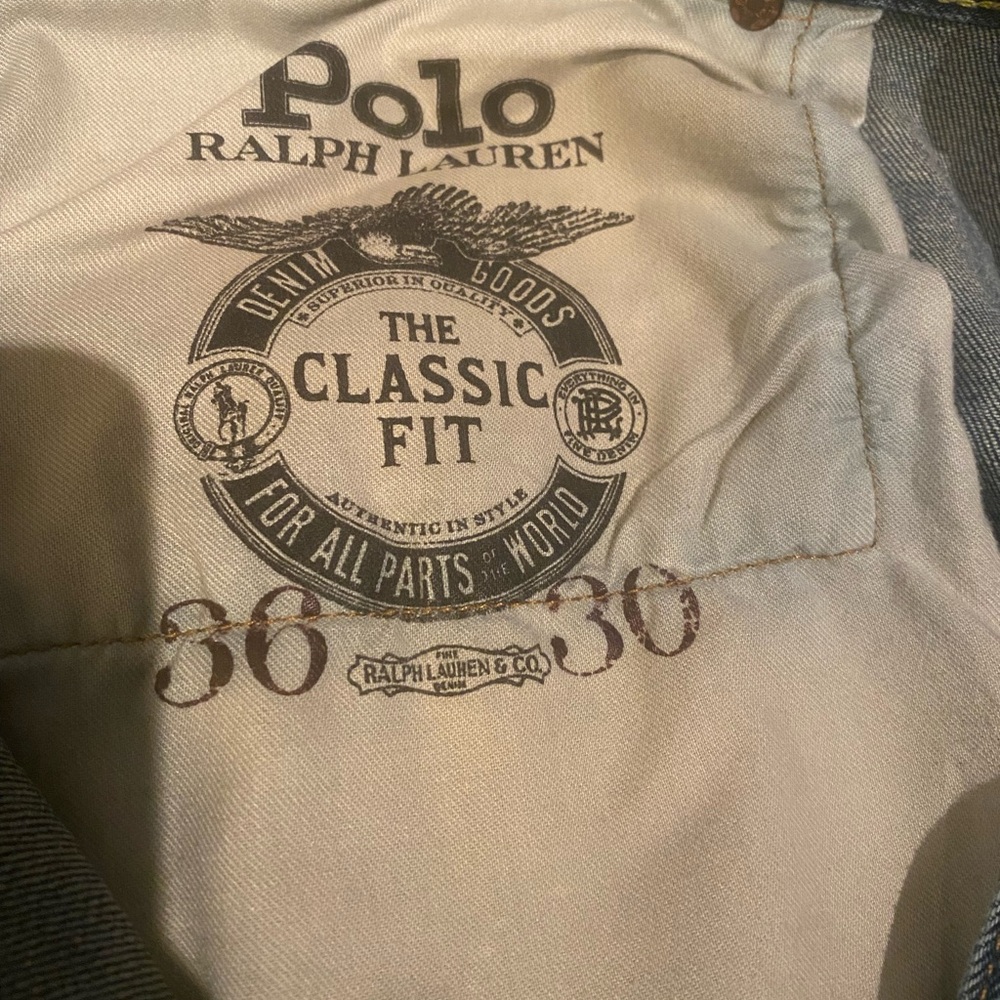 Polo Ralph Lauren Men's TheClassic Fit Denim Jeans 36x30 (P501)
